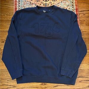 1764 golf Oliver ebony Deep Blue Crewneck Sweatshirt size xl men’s